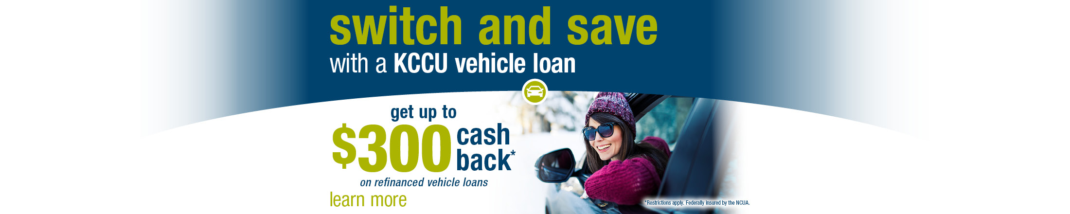 Cash back auto loan promo