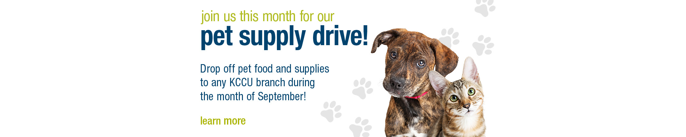 Pet Supply Drive