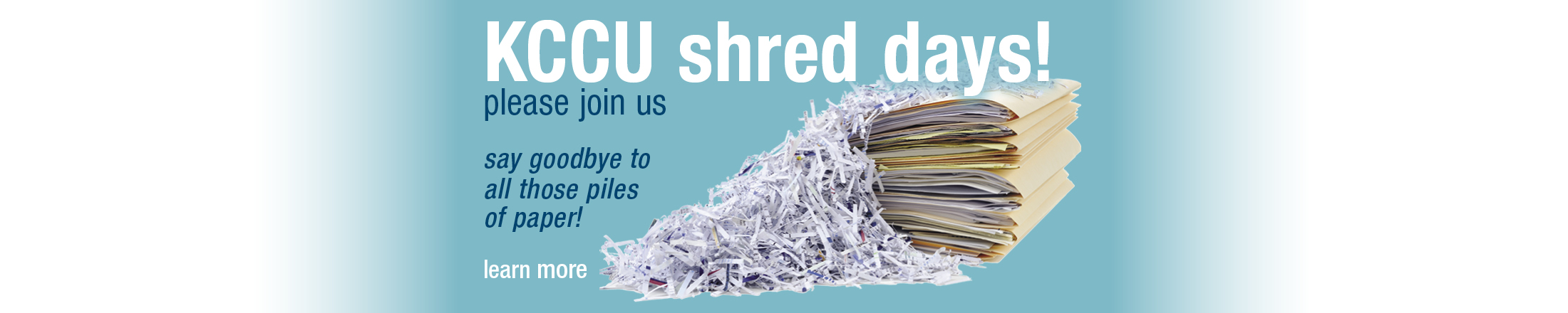 Shred Day banner
