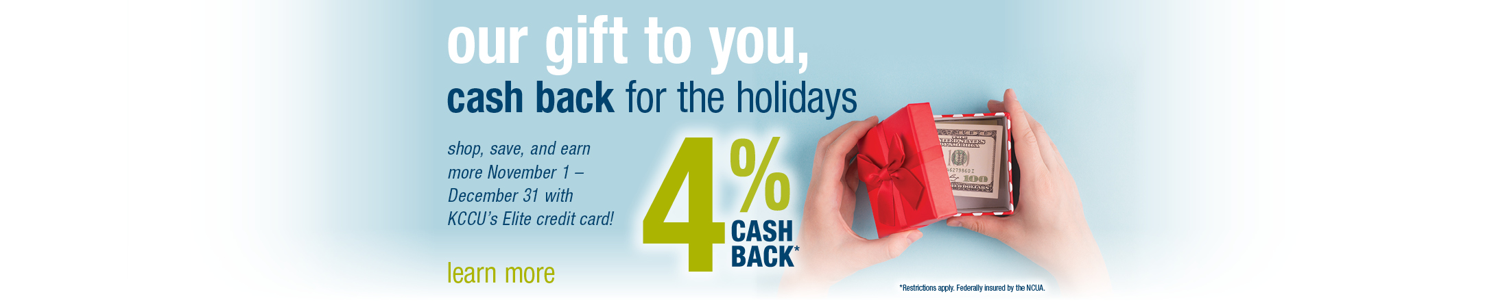 4% Cashback Holiday Visa